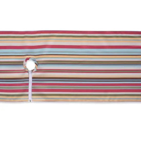 Summer Stripe Outdoor Table Runner With Zipper 14" x 72" {6}