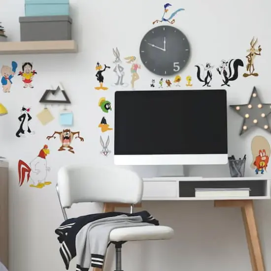 RoomMates Looney Tunes Peel & Stick Wall Decal Set {4}