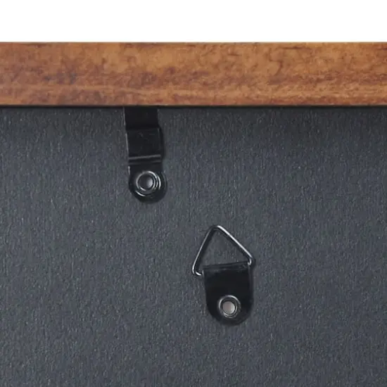 Expressions™ Narrow Brown Frame with Mat by Studio Décor® {5}