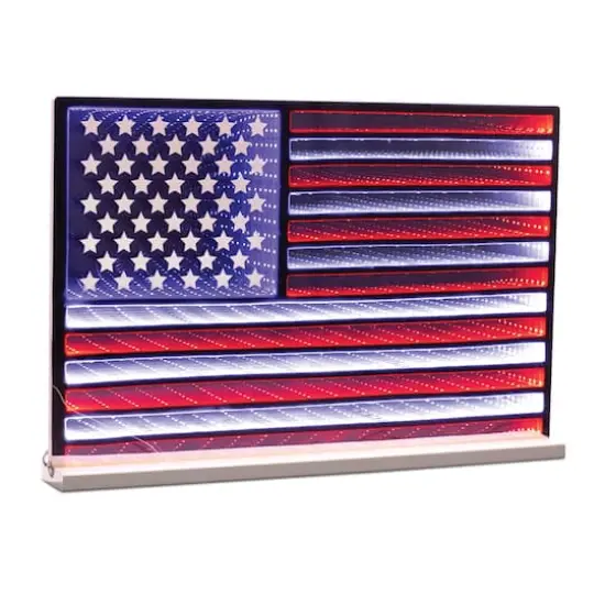 26" American Flag Ekko Light Display {1}