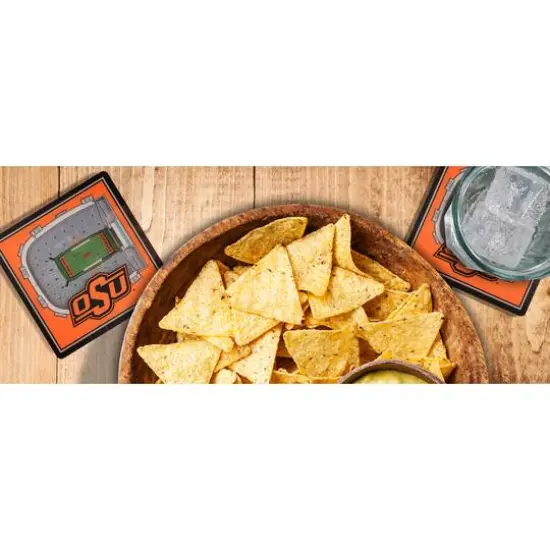 NCAA 3D StadiumView Coasters Oklahoma State Cowboys {4}
