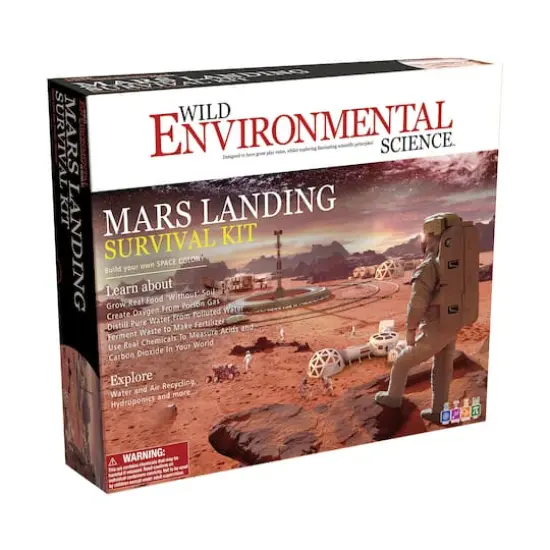 Wild Environmental Science - Mars Landing Survival Kit {3}