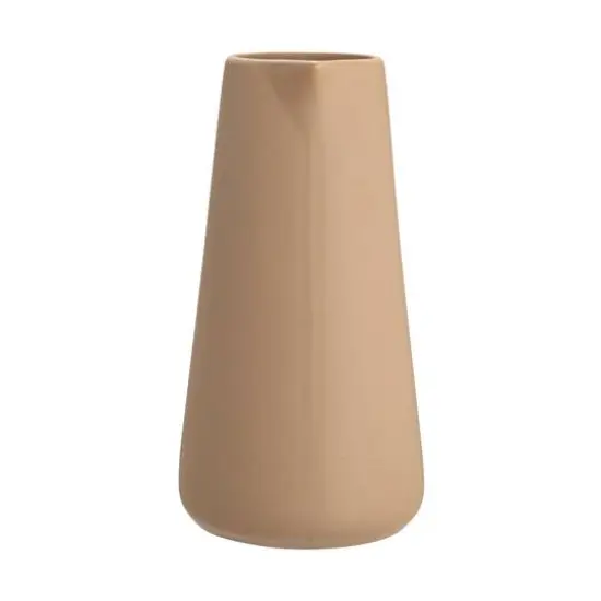 Hello Honey&reg; 48oz. Modern Stoneware Pitcher Putty Beige {8}