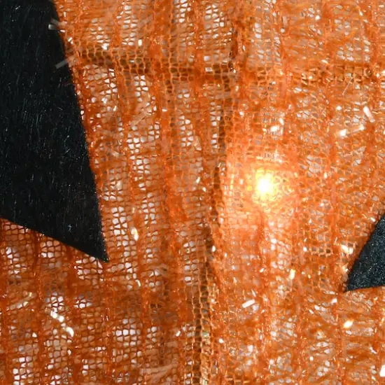 15" Orange LED Jack-O-Lantern Trio {4}