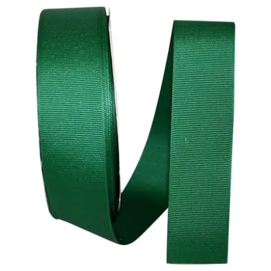 Reliant 1.5" x 50yd. Grosgrain Solid Ribbon Forest {1}