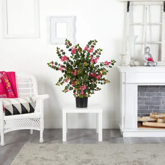 3.5ft. Potted Bougainvillea Artificial Tree {4}