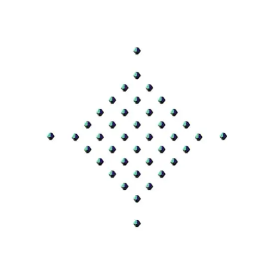 John Bead PRECIOSA 4mm Czech Crystal Bicone Beads, 40ct. Jet AB {4}