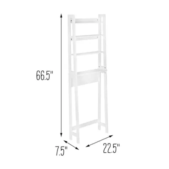 Honey Can Do White Over-The-Toilet Bathroom Space Saver {7}