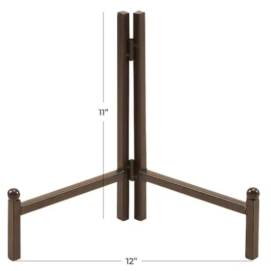Black Iron Modern Easel, 11" x 12" x 1" {7}