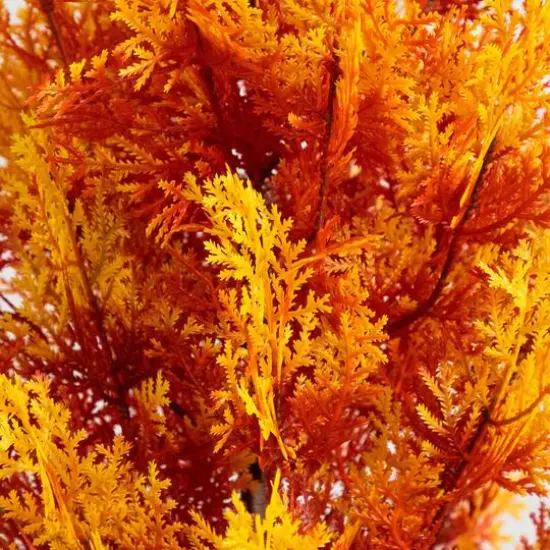 4ft. UV Resistant Autumn Artificial Fall Cedar Tree (Indoor/Outdoor) {4}
