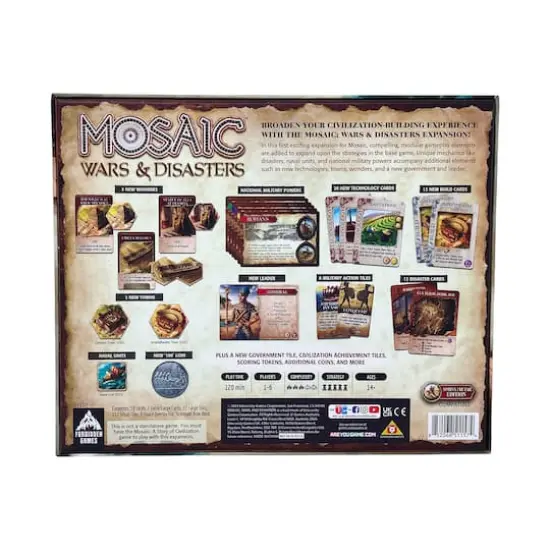 Mosaic: Wars & Disasters Expansion - Sphinx/Retail Edition {5}