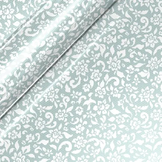 Siser&reg; EasyPatterns&reg; Plus Floral Lace Heat Transfer Vinyl Light Blue {1}