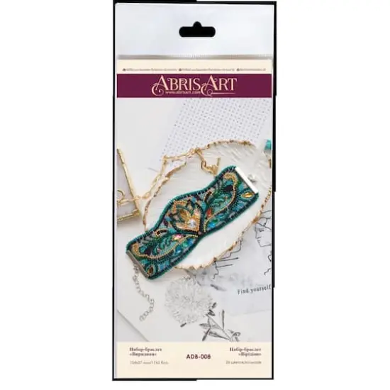 Abris Art Viridian Bracelet Bead Embroidery Decoration Kit {3}