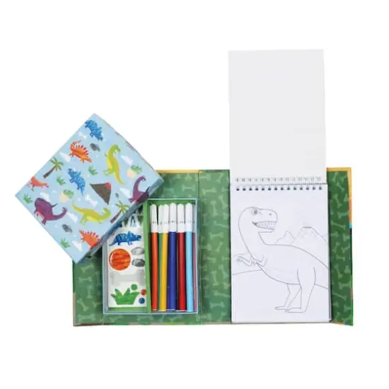 Tiger Tribe Dinosaur Coloring Set with Markers & Stickers {3}