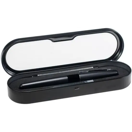 Pilot MR Collection Metropolitan Black Boxed Medium Fountain Point Black Ink Pen {3}