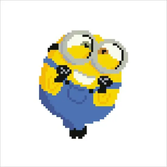 Camelot&reg; Dots Happy Minion Diamond Painting Kit {3}