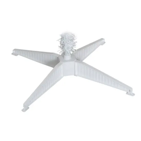 6ft. Unlit White Carson Artificial Pine Tree {7}