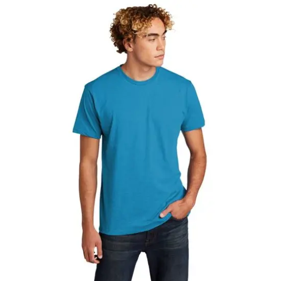 Next Level Darks Unisex CVC T-Shirt Turquoise {4}