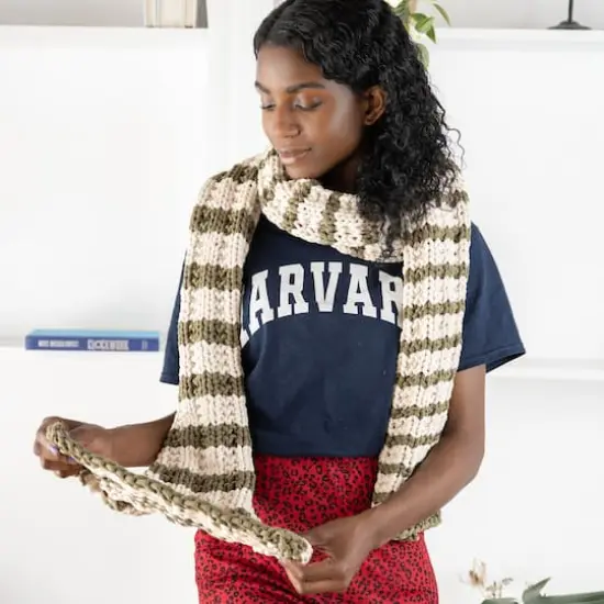 Lion Brand&reg; Cover Story&trade; Lazy Days Thick & Quick&reg; Yarn Navy {6}