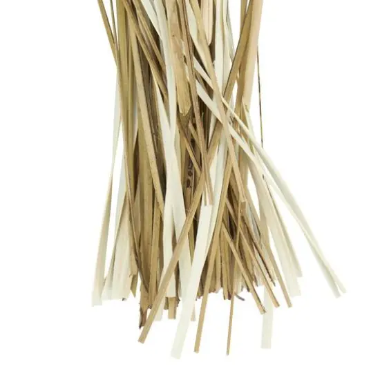 3ft. Brown Dried Plant Palm Leaf Natural Foliage with Grass {6}