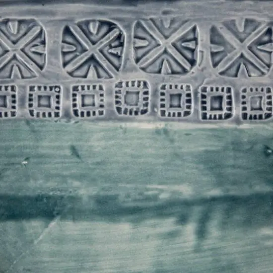 Hello Honey&reg; 7.5" Blue Coastal Stoneware Napkin Holder {7}