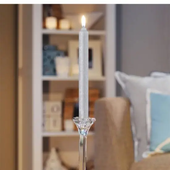 Root Candles 12" Unscented Timberline&trade; Arista&trade; Taper Candles, 12ct. Platinum {3}