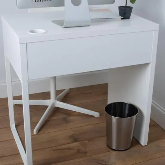 Bath Bliss Stainless Steel Trash Can {6}