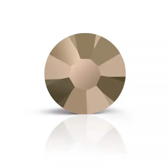 Preciosa MAXIMA SS16 Flatback Czech Crystals, 144ct. Jet Brown Flare {1}