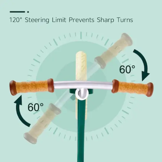 Hape Get Up & Go Green Learn to Ride Balance Bike {4}