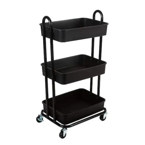 Organize It All 3-Tier Rolling Multifunctional Storage Cart {1}
