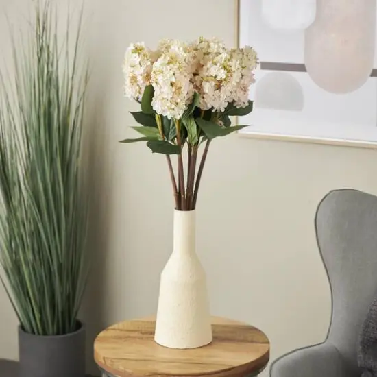 34.5" Pink Hydrangea Artificial Flower Stem, 8ct. {9}