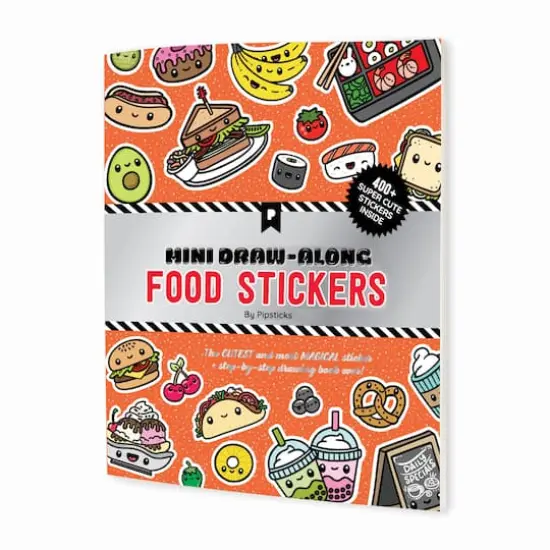 Pipsticks&reg; Mini Draw-Along Food Stickers {1}
