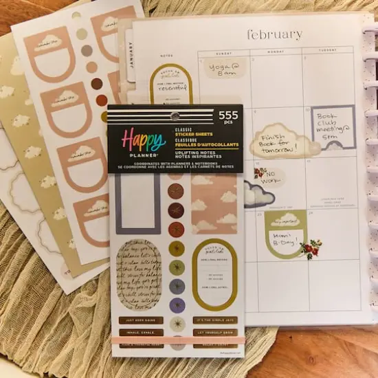 The Classic Happy Planner&reg; Uplifting Notes Sticker Book {12}