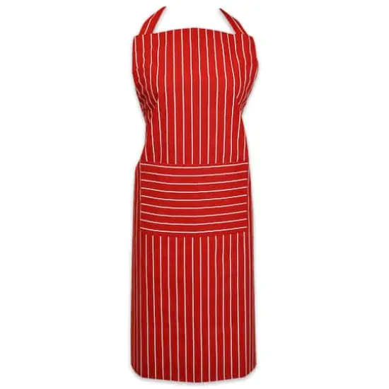 Tango Red Pinstripe Chef Apron {1}