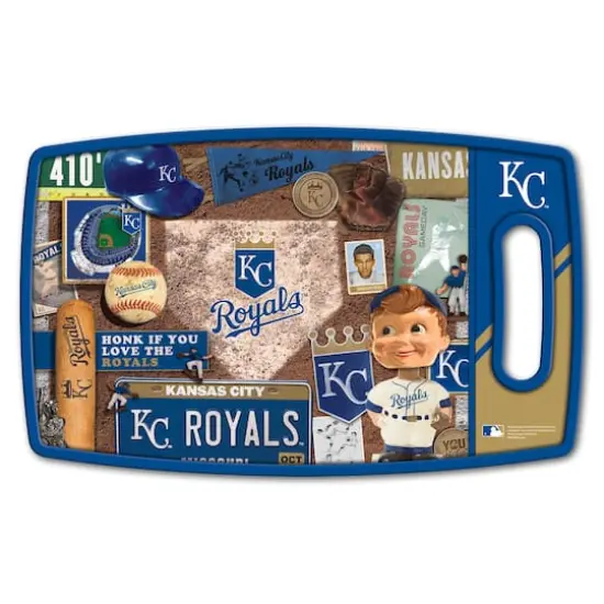 MLB Retro Series Cutting Board Kansas City Royals {1}
