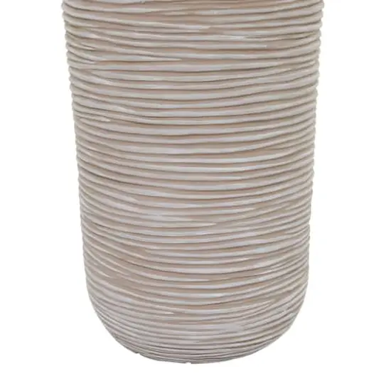 4ft. Green Sago Palm Faux Foliage Artificial Plant with Beige Ceramic Pot {5}