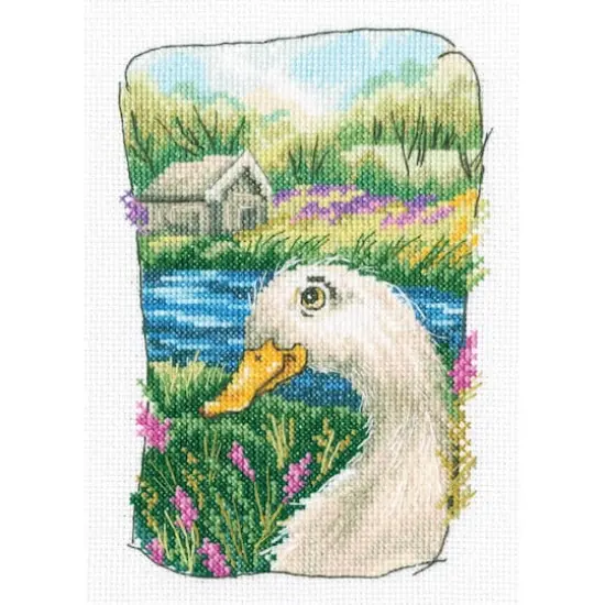 RTO Cross-stitch Kit "Grandmother's old garden" {1}