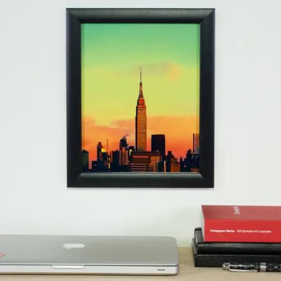 4 Pack Craig Frames Contemporary Gallery Black Picture Frame {7}