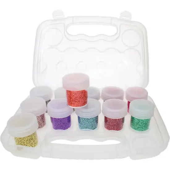 The Beadsmith&reg; 8'' x 5.5'' x 2'' Org Box with Containers {5}