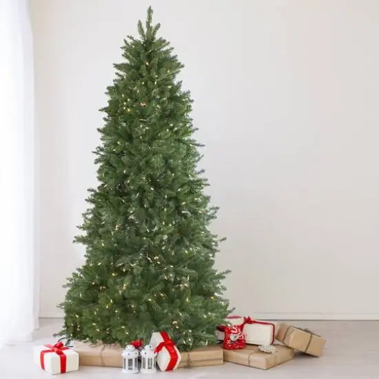 9ft. Pre-Lit Neola Fraser Fir Artificial Christmas Tree, Dual LED Lights with Instant Connect Technology {5}
