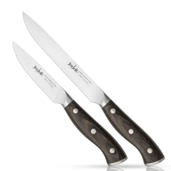 JoyJolt&reg; 2-Piece High Carbon Steel Utility Knives {1}