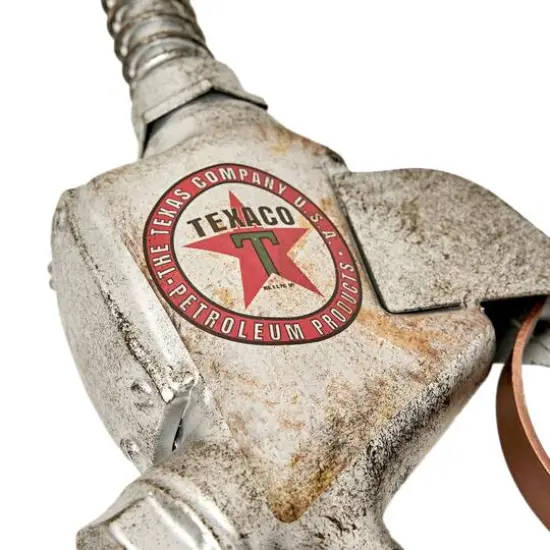American Art Decor Texaco Metal Gas Nozzle Wall Decor 5.75" x 14.5" Sign {7}