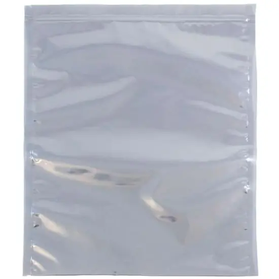 JAM Paper 9" x 12" Clear Foil Zip Closure Envelopes, 25ct. {1}