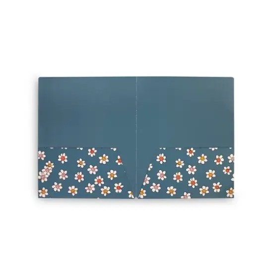 Vera Bradley&reg; Prairie Paisley Daisy Pink Pocket Folders {4}