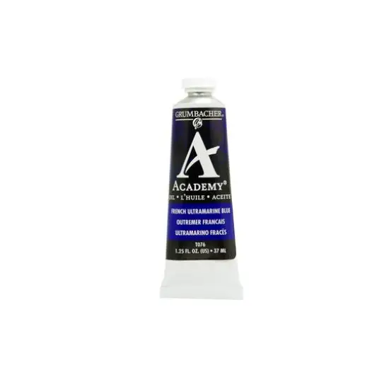 Grumbacher&reg; Academy&reg; Oil Color, 37mL French Ultramarine Blue {1}