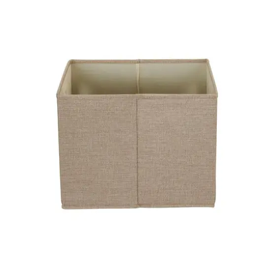 Household Essentials Storage Cubes, 2ct. Brown {5}