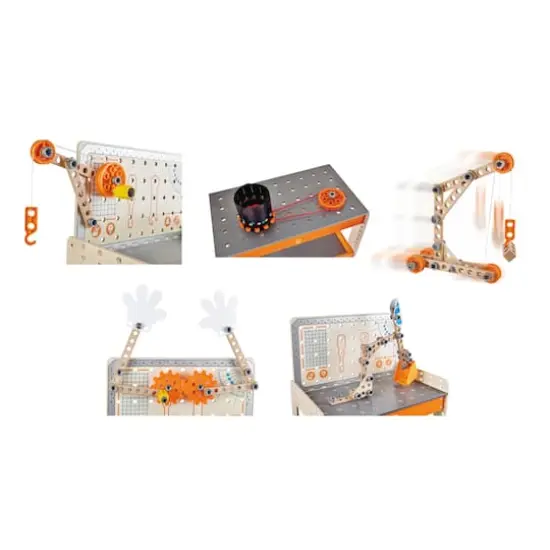 Hape Junior Inventor Deluxe Scientific Workbench Set {5}