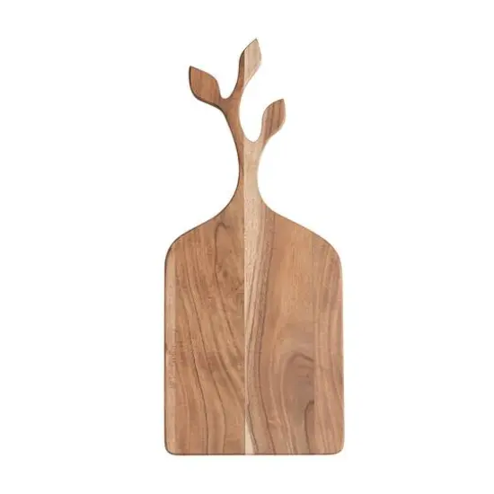 Hello Honey&reg; 20" Acacia Wood Cutting Board with Branch Shape Handle {3}