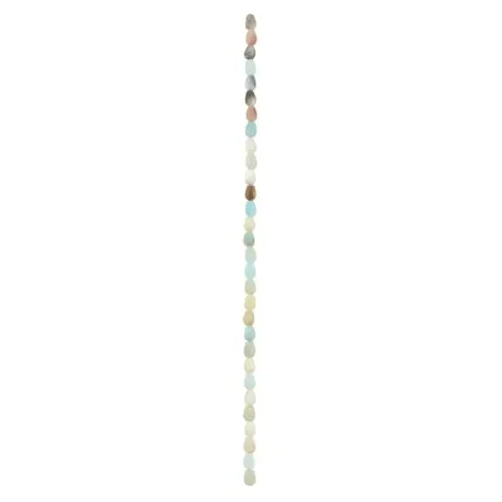 Multicolor Amazonite Teardrop Beads, 9mm by Bead Landing™ {4}