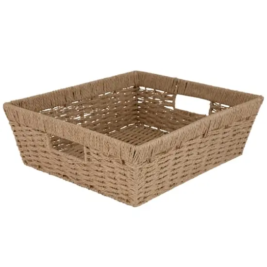 Simplify Large Dutch Weave Shelf Storage Basket {1}
